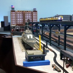 Model of the Yard by Central Operating Lines in Bohemia, NY